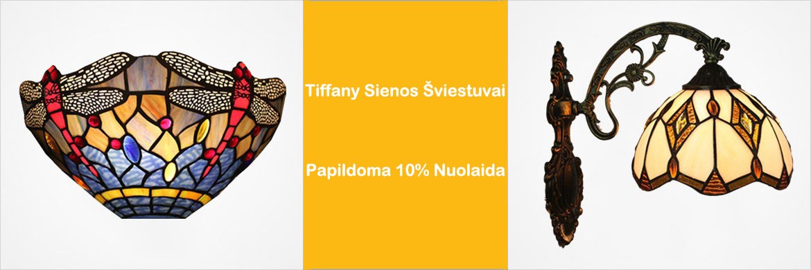 Tiffany Sienos Šviestuvai